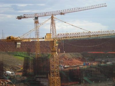 Grua para construção